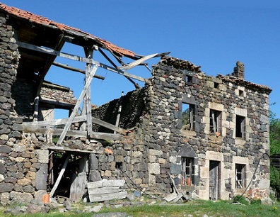 Ruine à Montaure