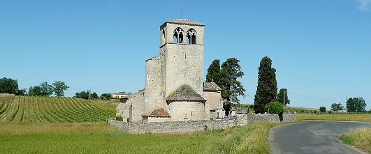 L'église de Cabanac