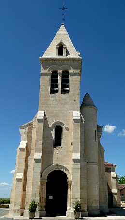 L'église de Thézac