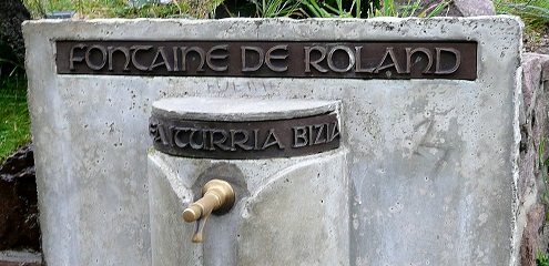 Point d'eau de la fontaine de Roland