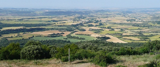 Panorama vers l'ouest