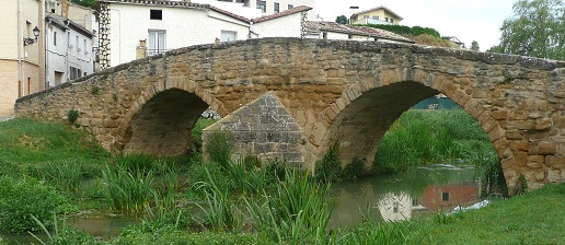 Pont médiéval à Villatuerta