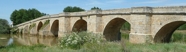 Le pont Fitero enjambe le río Pisuerga