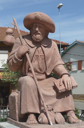 Statue représentant saint Jacques