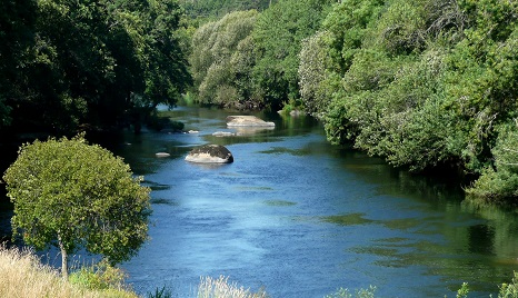 Le río Tambre à Ponte Maceira