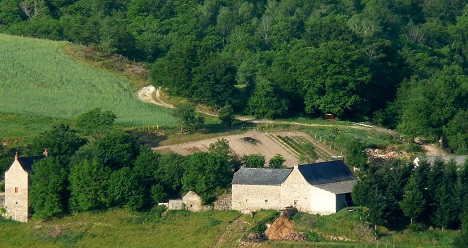Une ferme près de Campagnac