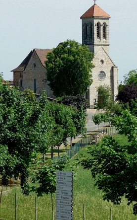 L'église de Saint-Jean-Mirabel